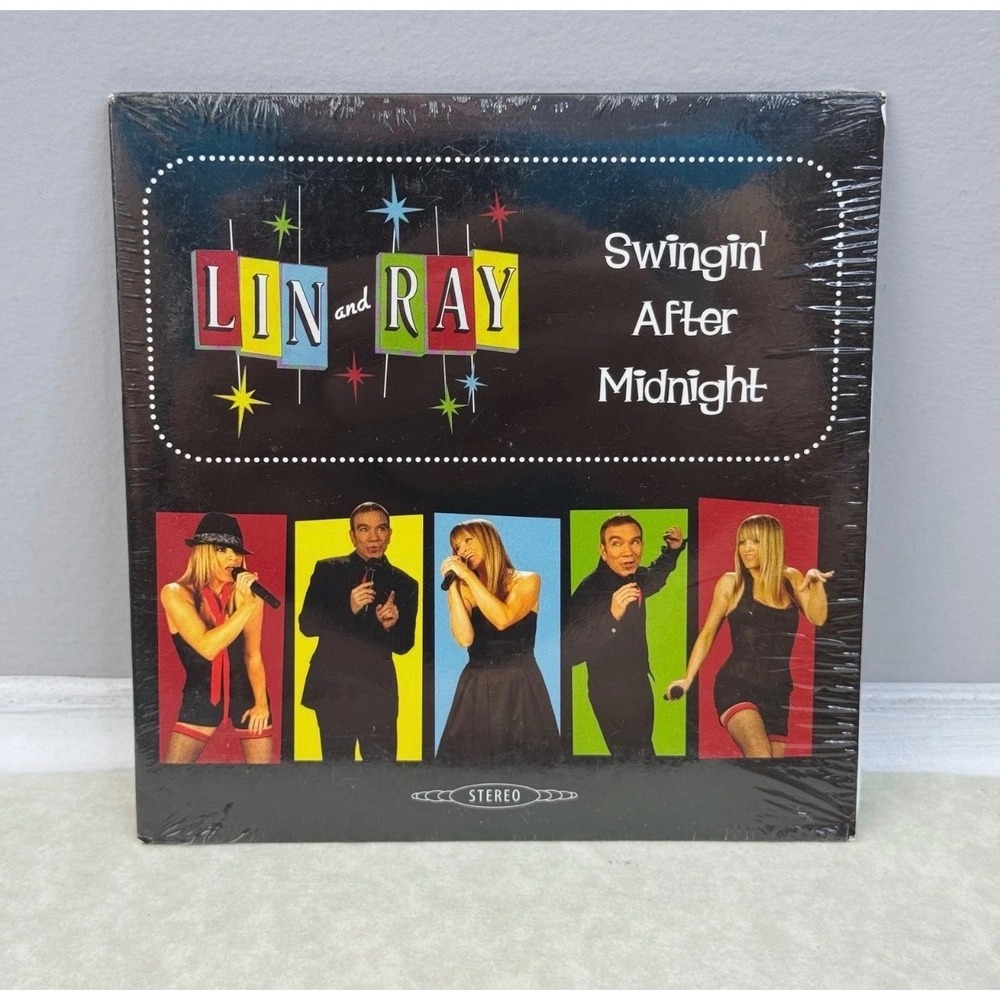Lin and Ray Swingin After Midnight CD City to City Records Jazz Lounge Sealed‎